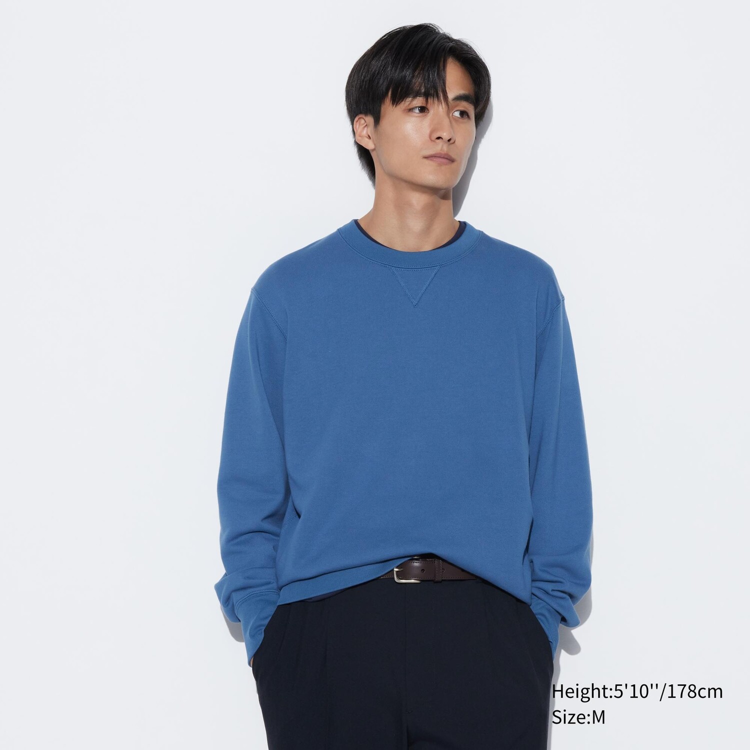 

Толстовка Uniqlo плюшевая, синий