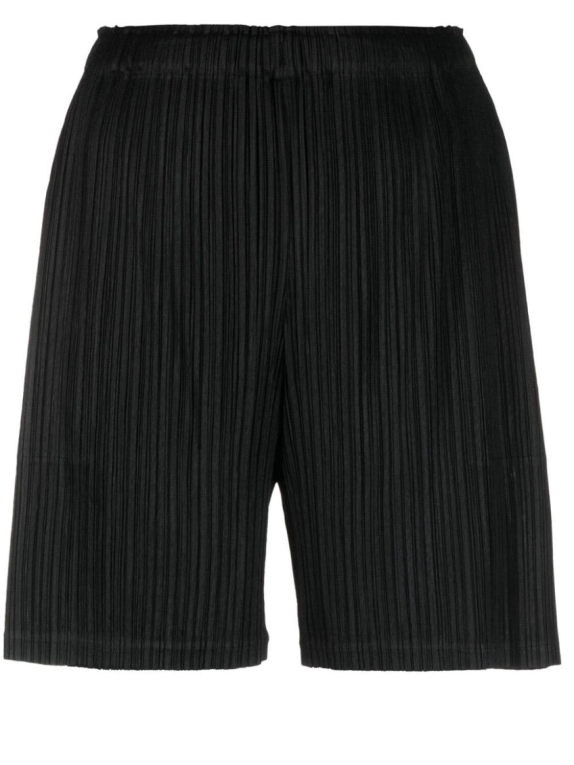 

Pleats Please Issey Miyake плиссированные шорты Thicker Bottoms 1, черный