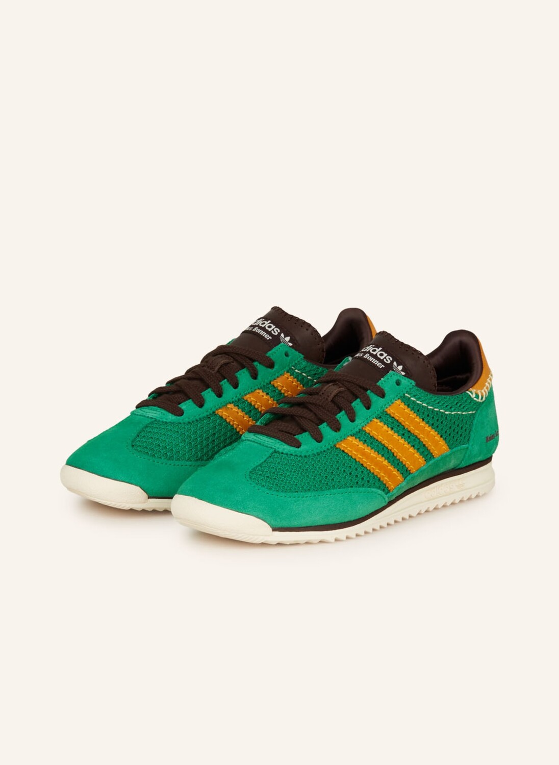 

Кроссовки adidas Originals WALES BONNER SL72, зеленый