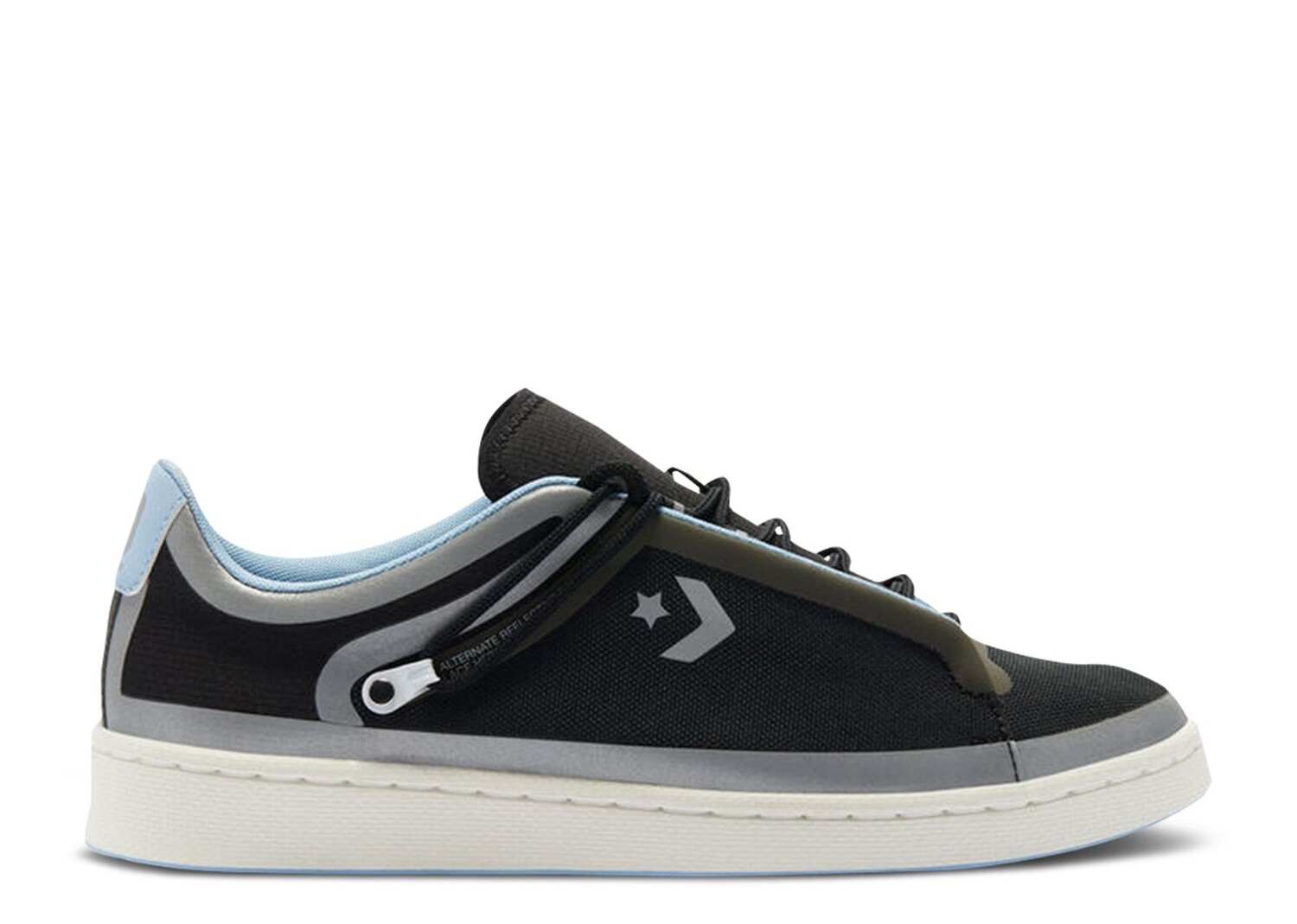 Кроссовки Converse Pro Leather Low 'Seam Tape - Black Serenity', черный