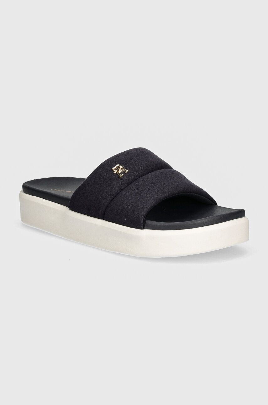 

Шлепанцы Tommy Hilfiger PLATFORM POOL SLIDE, темно-синий