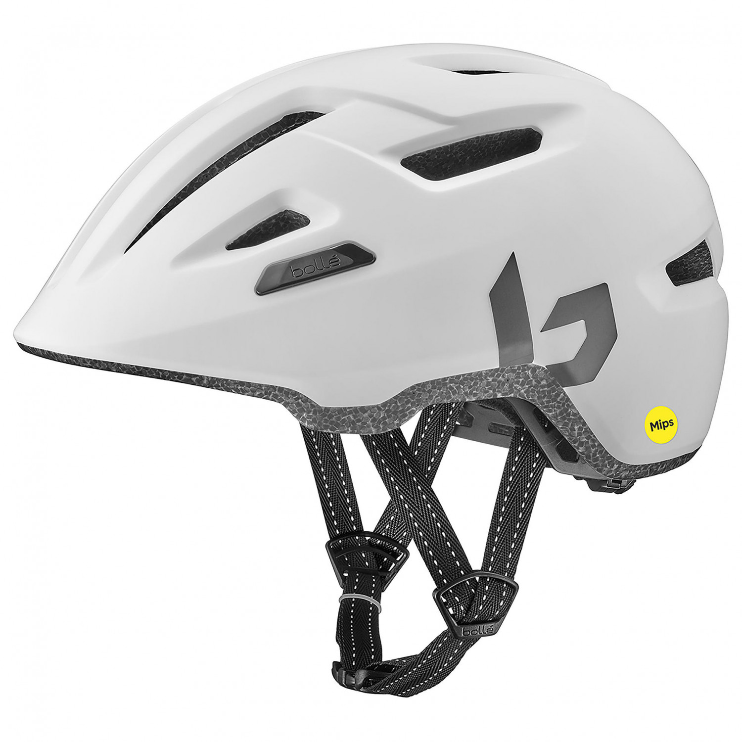 Велосипедный шлем Bollé Stance Pure MIPS, матовый белый шлем ангельские крылья для езды на велосипеде 1 пара