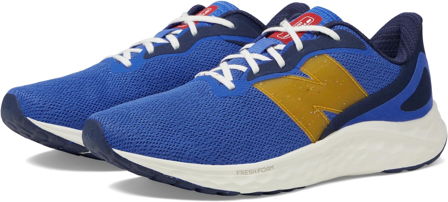 

Кроссовки Fresh Foam Arishi v4 New Balance, цвет Marine Blue/Hot Marigold