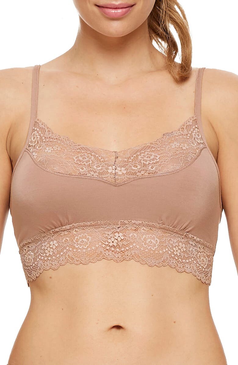 

Бралетт с кружевной отделкой MONTELLE INTIMATES