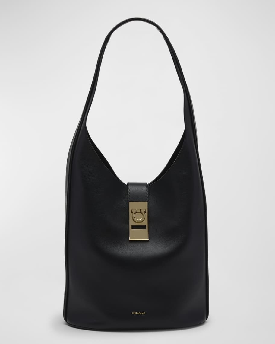 

Архив Кожаная Сумка Хобо Gancio Ferragamo