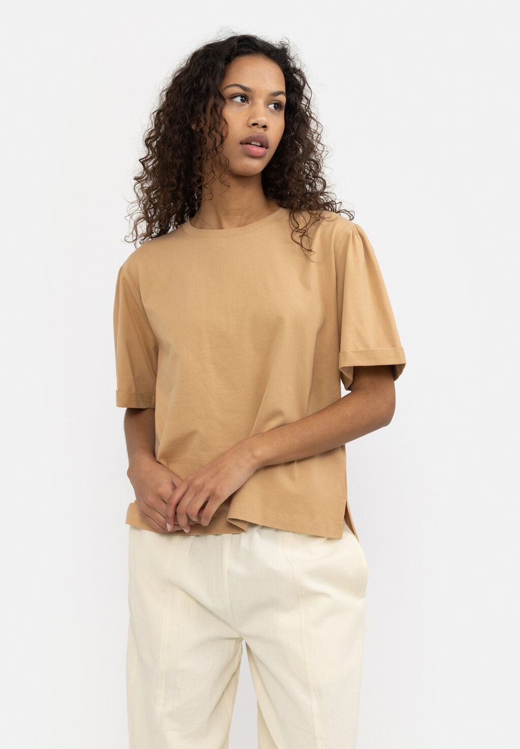 

Футболка базовая Soft Rebels, цвет tan