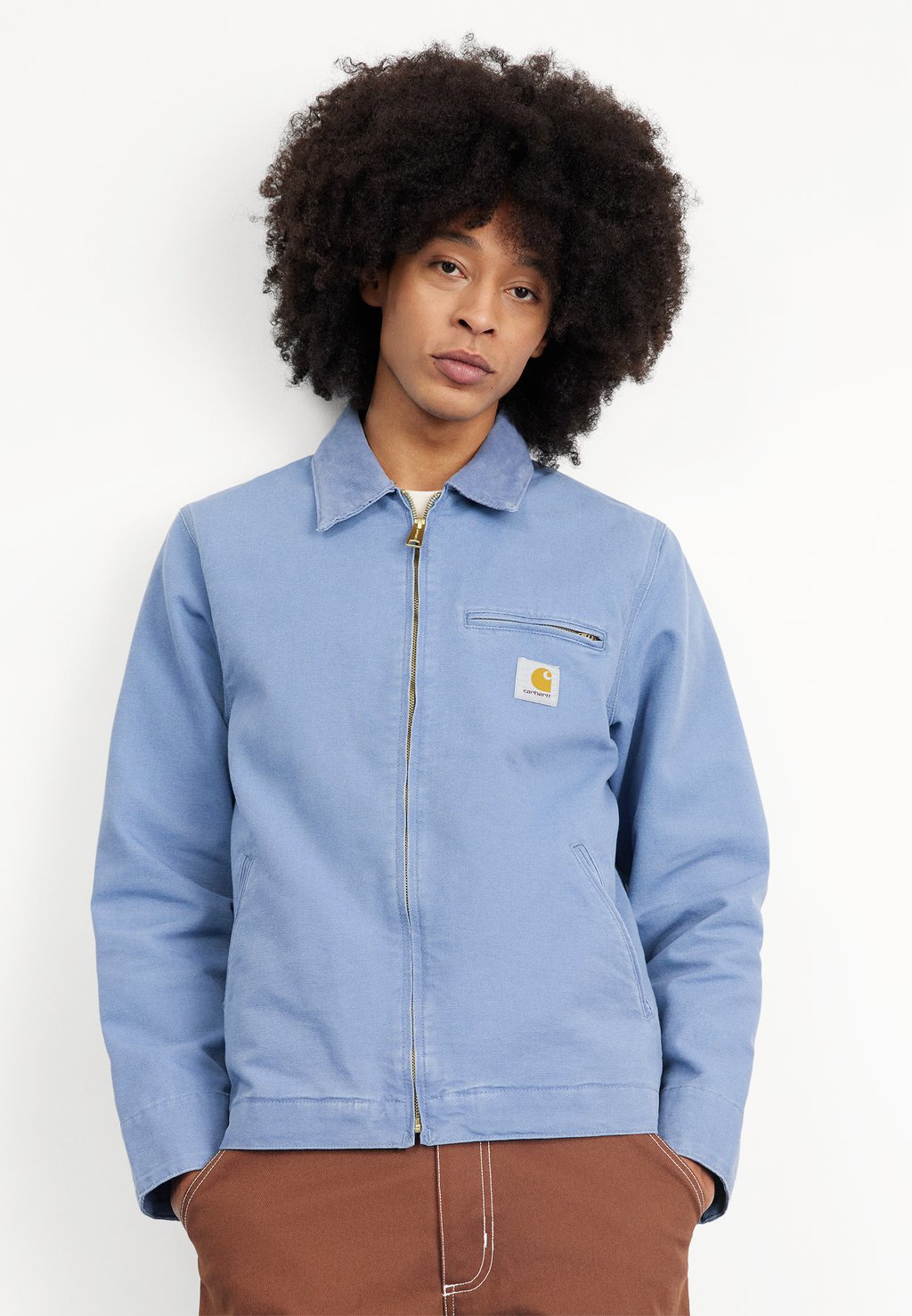 Легкая куртка Detroit Jacket Carhartt WIP, цвет bay blue/bay blue coco bay unawatuna