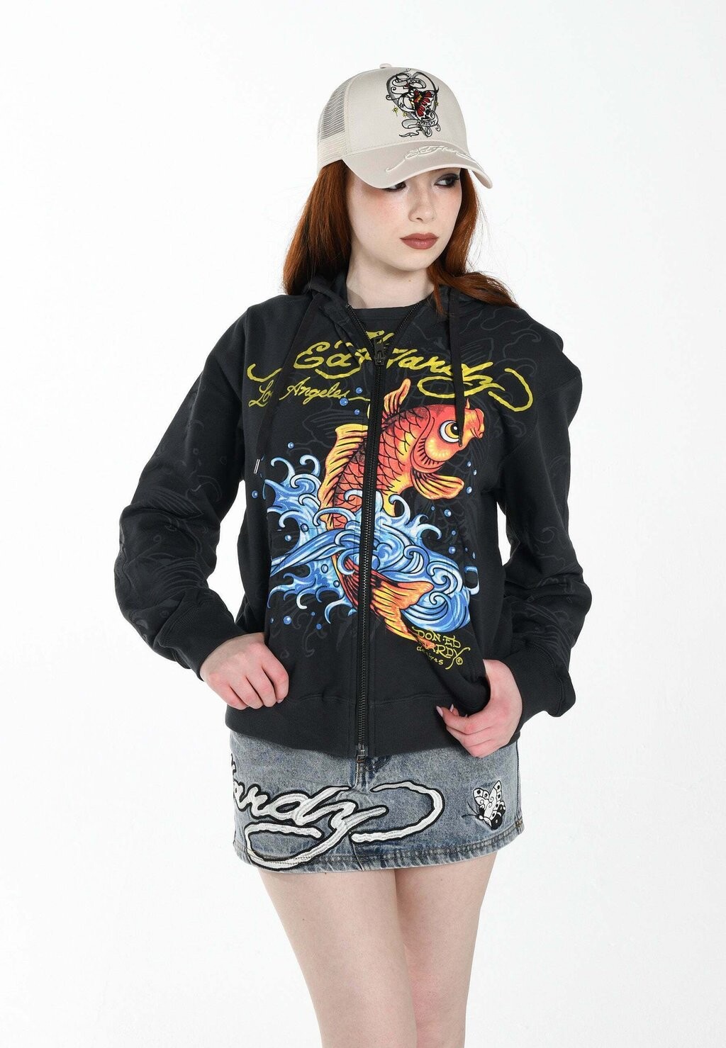 

Толстовка на молнии Ed Hardy