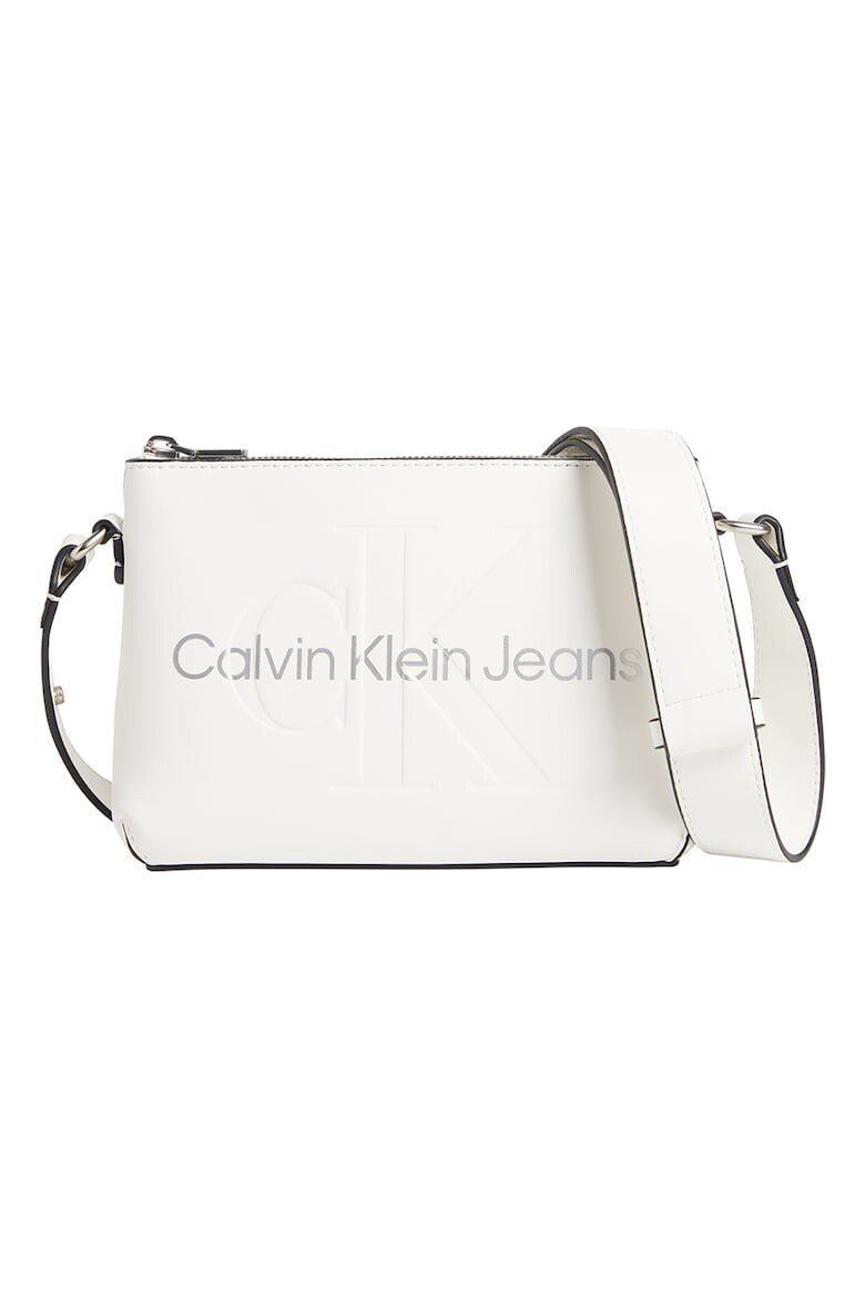 

Скульптурная сумка из экокожи Calvin Klein Jeans, белый