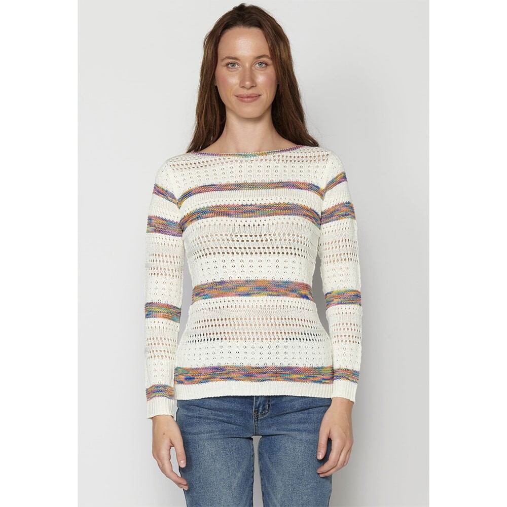 

Свитер Koroshi 2312TR09 Boat Neck, белый