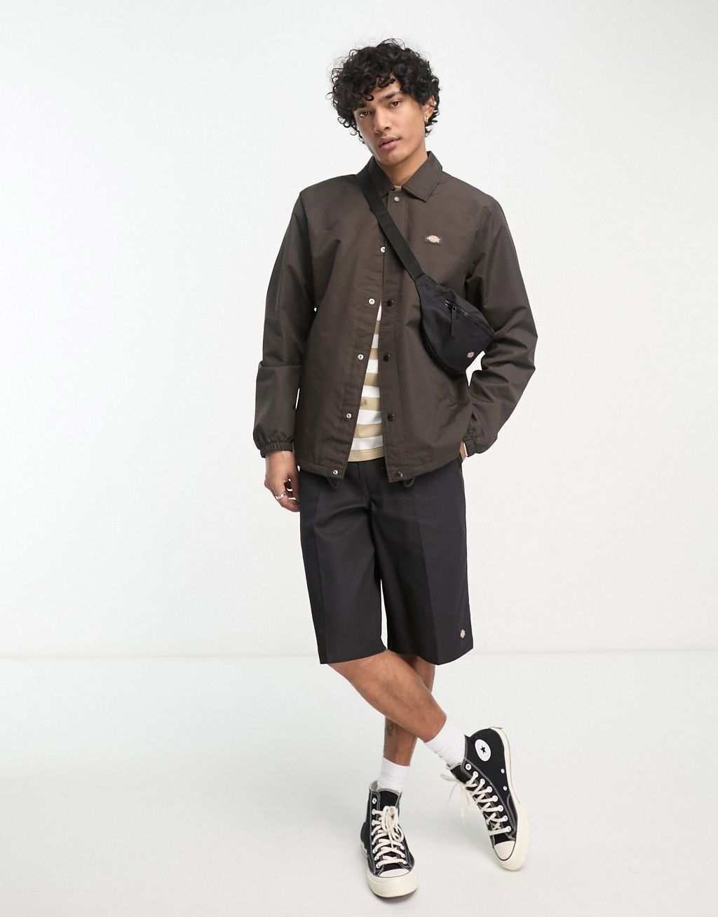 

Коричневая спортивная куртка Dickies из дуба эксклюзивно для ASOS, Коричневый