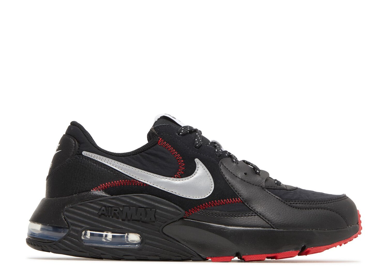 

Кроссовки Nike Air Max Excee 'Black Sport Red', черный