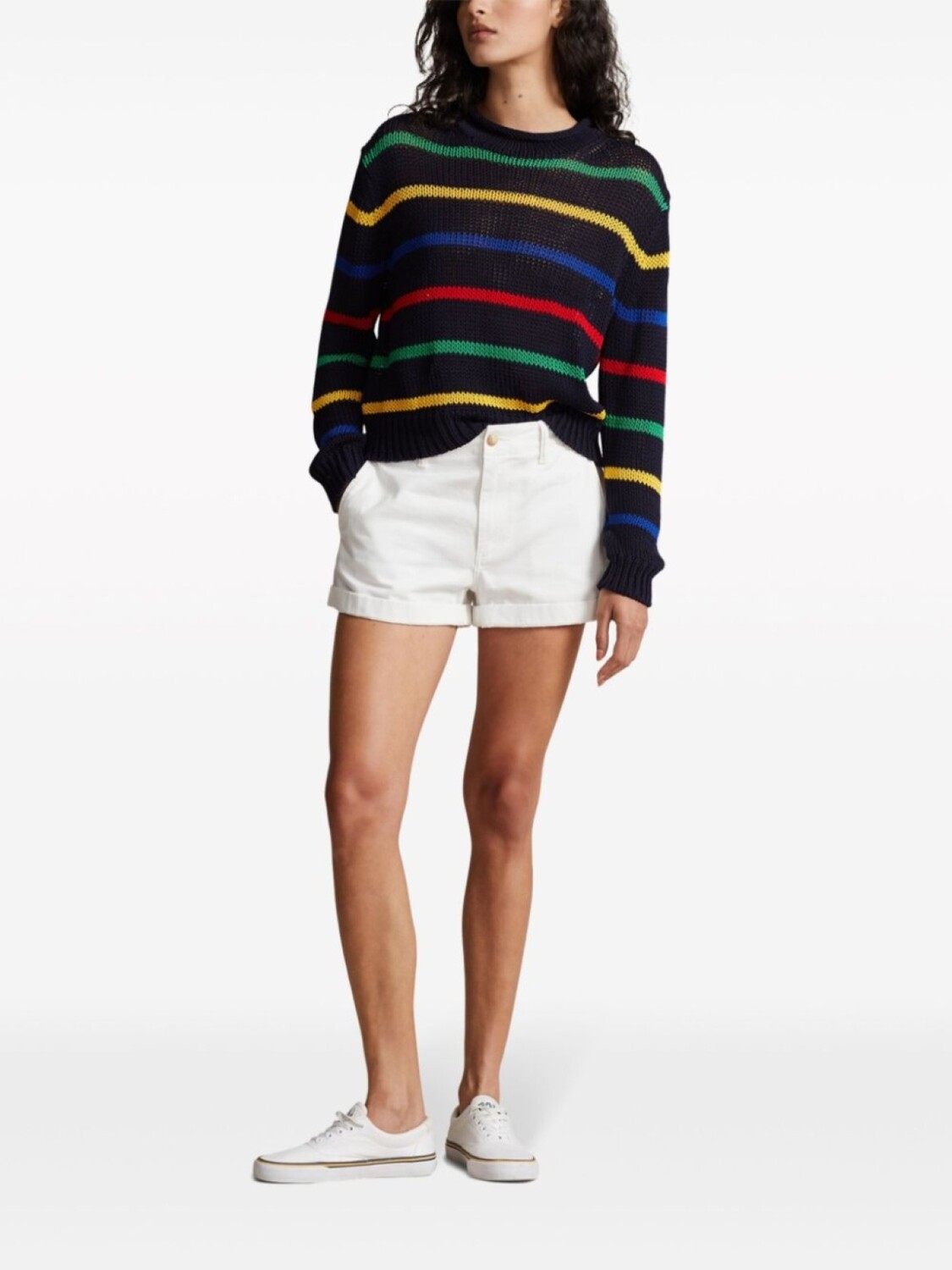 

Polo Ralph Lauren джемпер в полоску, черный