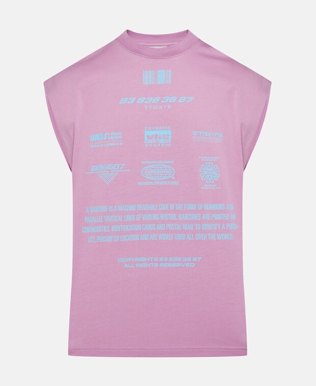 

Футболка Vetements, сирень