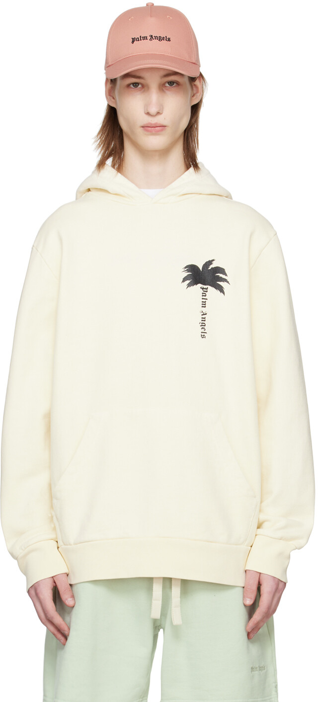 

Желтая толстовка с капюшоном "The Palm" Palm Angels