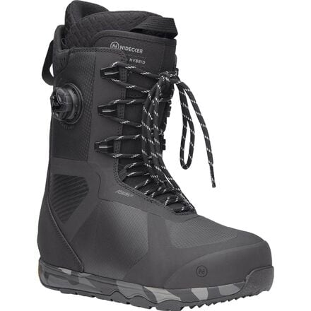 ботинки для сноуборда kita 2024 мужские nidecker серый черный Ботинки для сноуборда Kita Hybrid — 2024 мужские Nidecker, черный