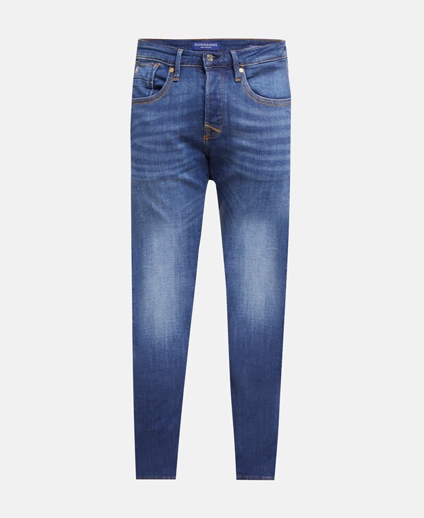 

Джинсы узкого кроя Scotch & Soda, синий