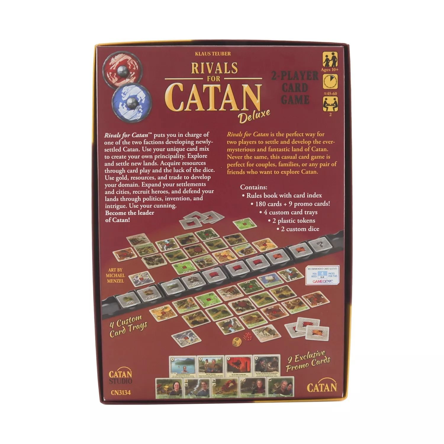 

Карточная игра Rivals for Catan Deluxe для 2 игроков University Games