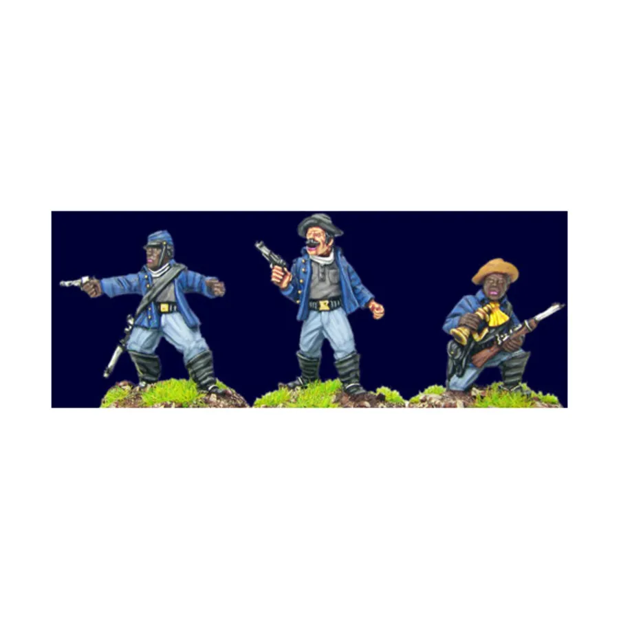 

Командование солдат Буффало, Wild West Miniatures (Artizan Designs) (28mm)