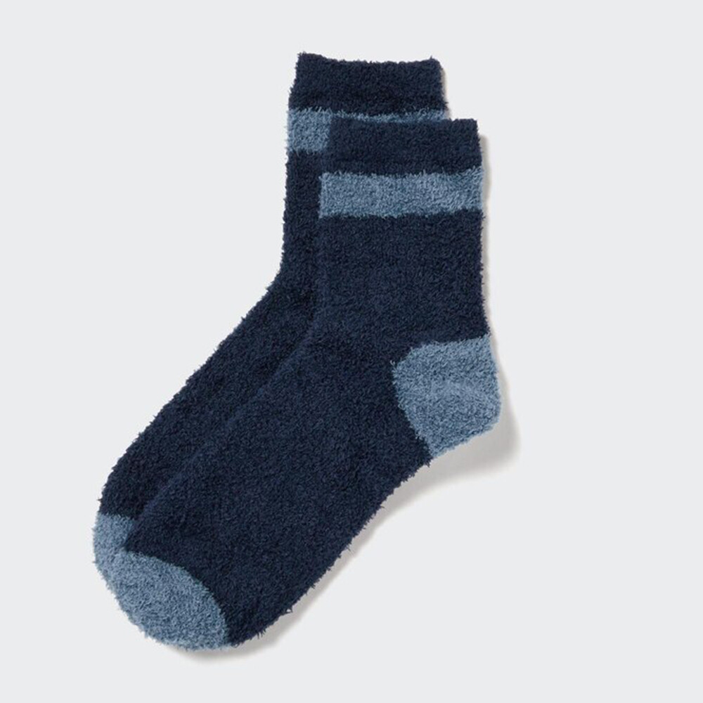 

Мужские носки Uniqlo HEATTECH с ворсом, синий
