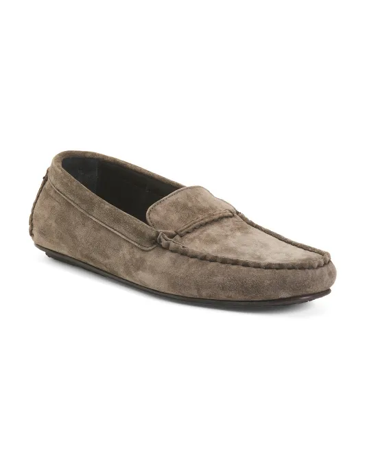 

Мужские замшевые мокасины для водителей Allen Edmonds, серый