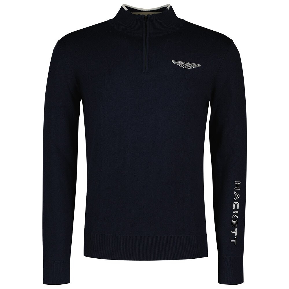 

Свитер Hackett Am Half Zip, черный