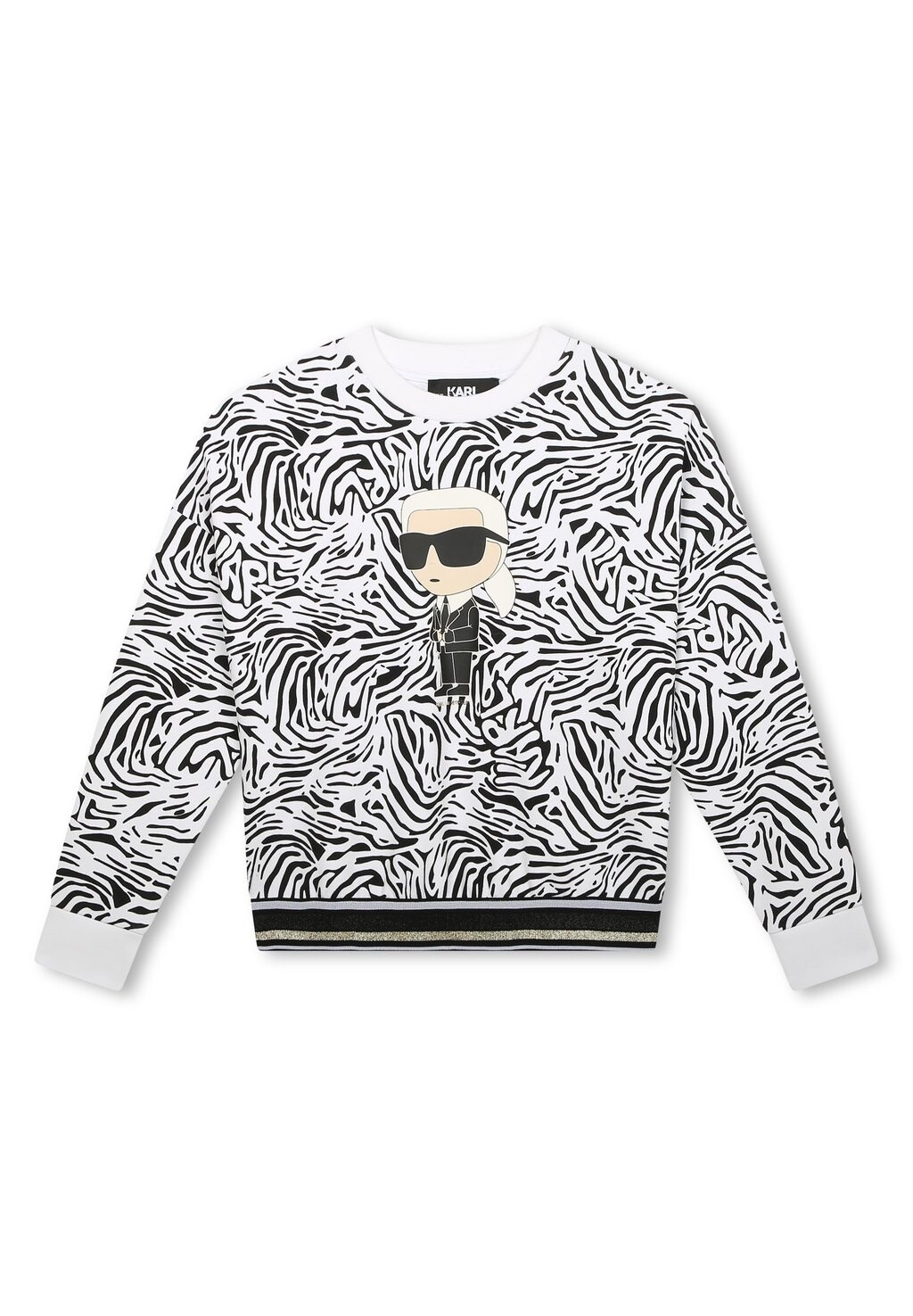

Толстовка Karl Lagerfeld, белый черный