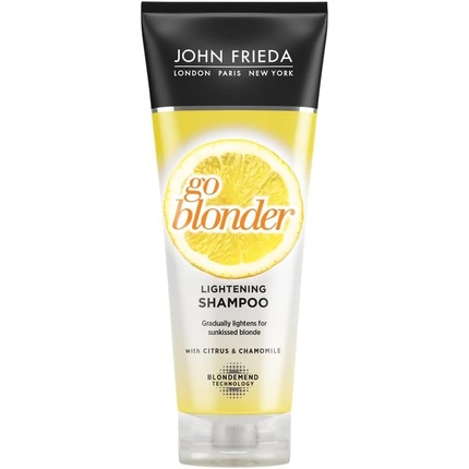 цена Sheer Blonde Go Blonder осветляющий шампунь 250 мл, John Frieda