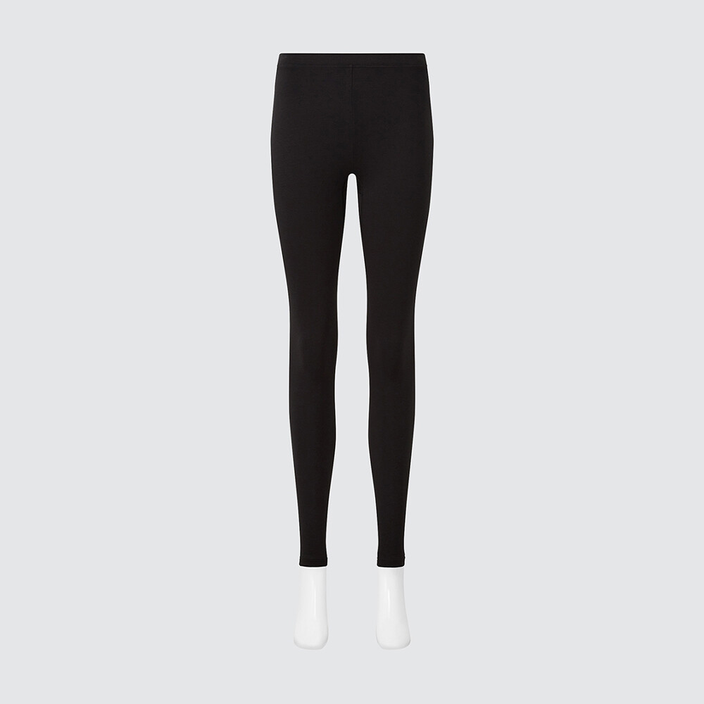 

Женская футболка Uniqlo Duo Shu Nuan HEATTECH с круглым вырезом, черный