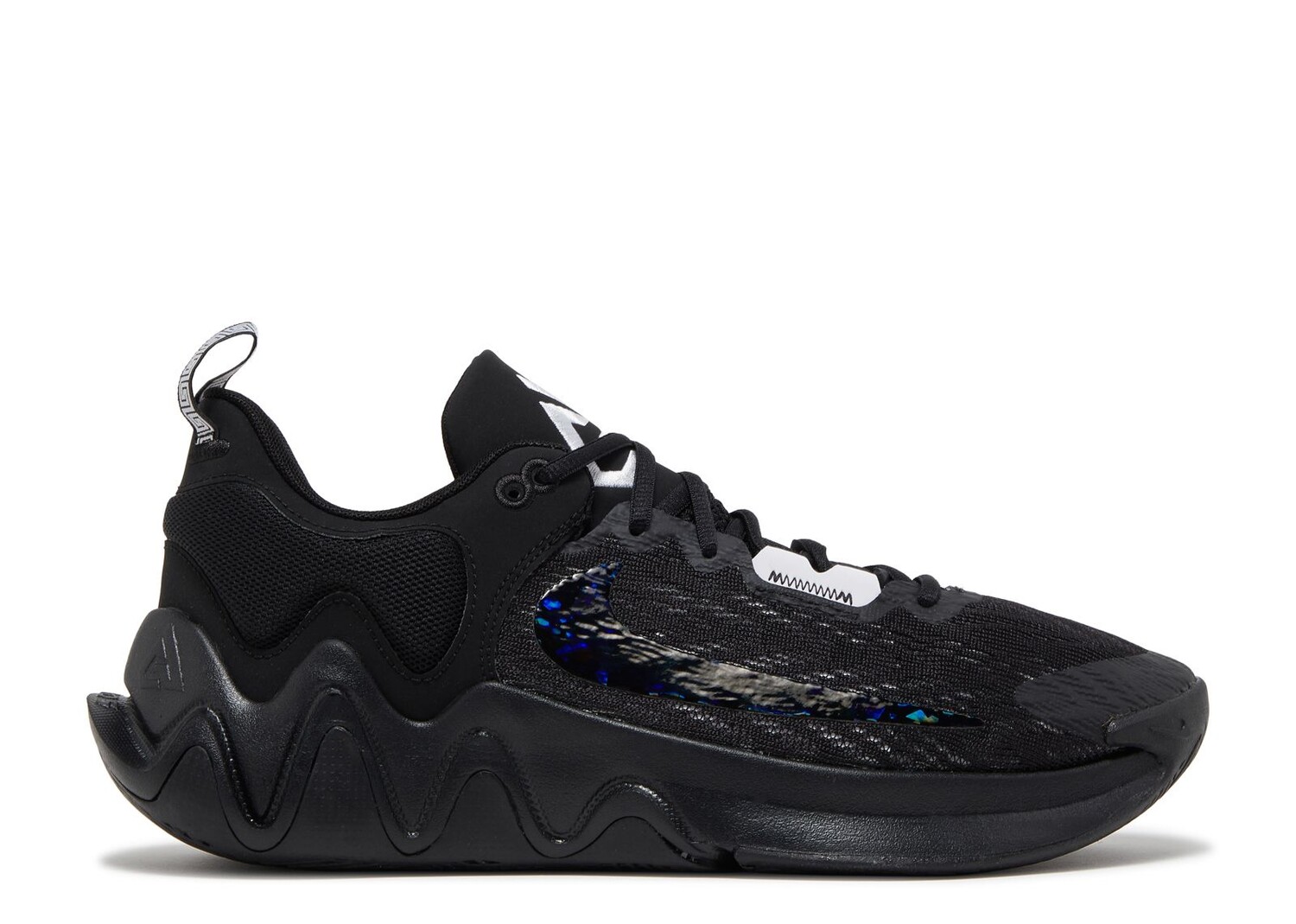 

Кроссовки Nike Giannis Immortality 2 'Black Holographic Swoosh', черный