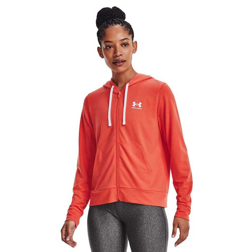 

Толстовка Under Armour Rival Terry Full Zip, красный
