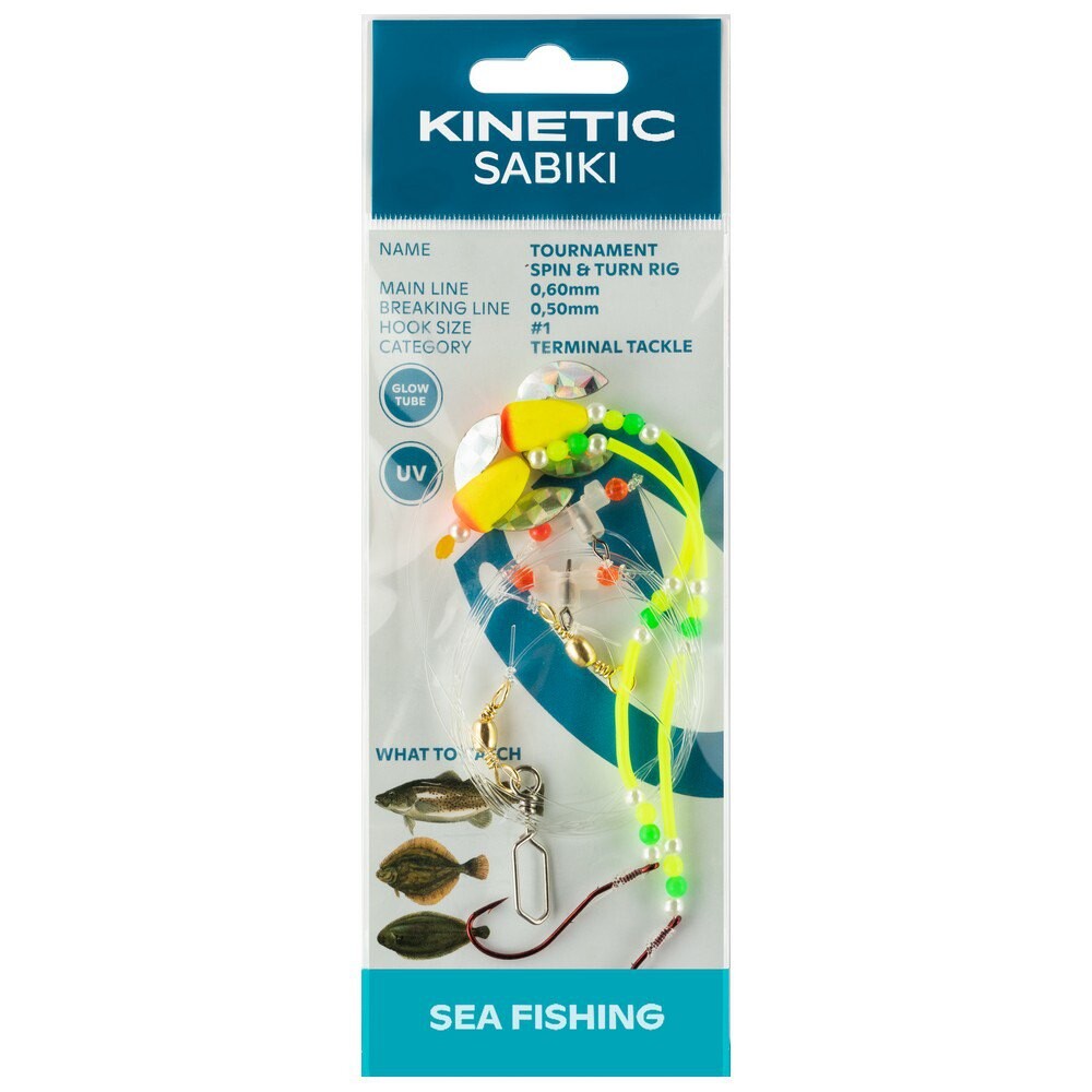

Оснастки Kinetic Sabiki Tournament Spin&Turn, желтый