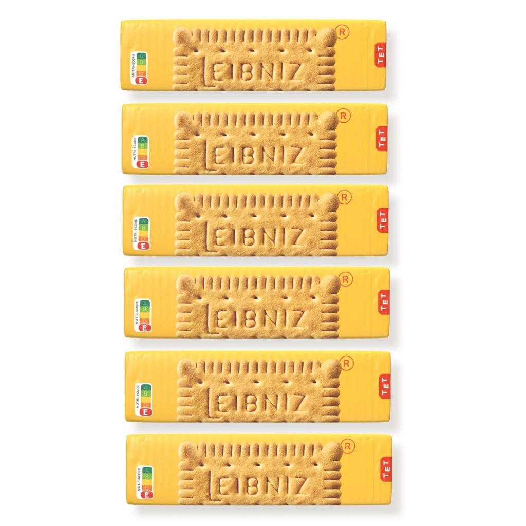 

Печенье Bahlsen Leibniz сдобное с 52 зубцами, 200 г, 6 шт.