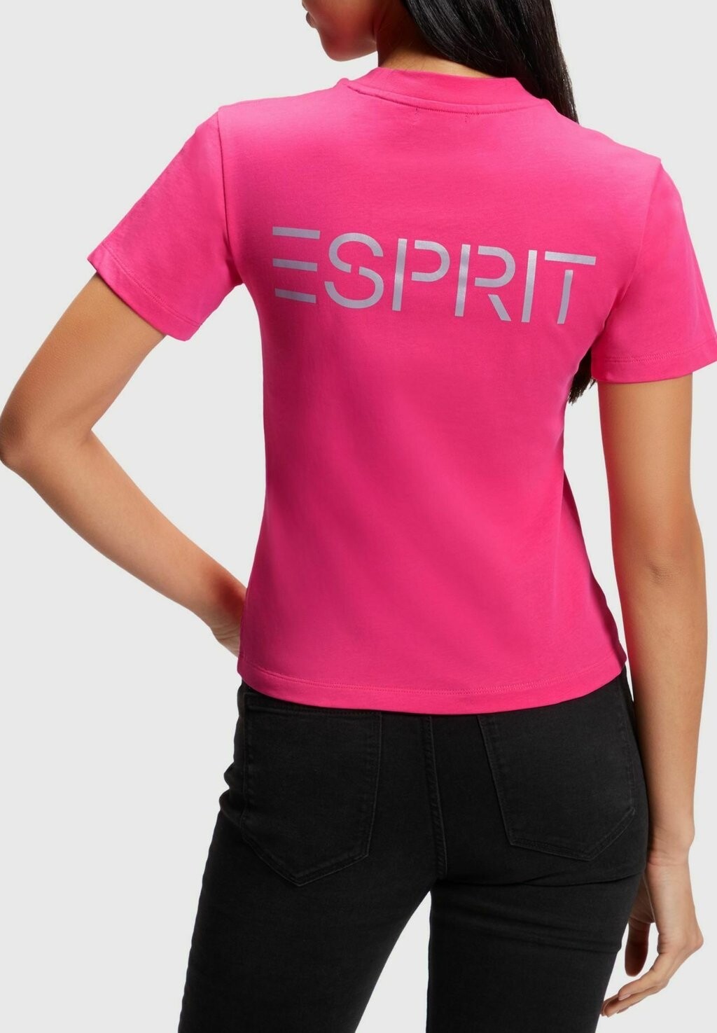 

Футболка с принтом Esprit, Розовый