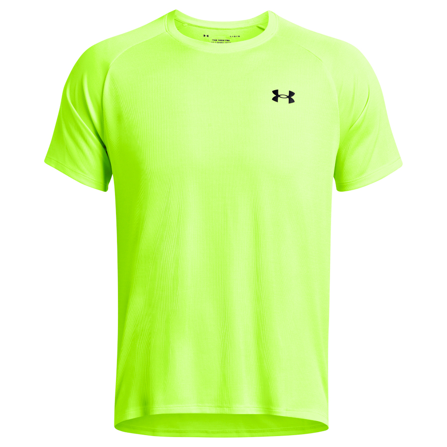 цена Функциональная рубашка Under Armour Tech Textured S/S, цвет High Vis Yellow