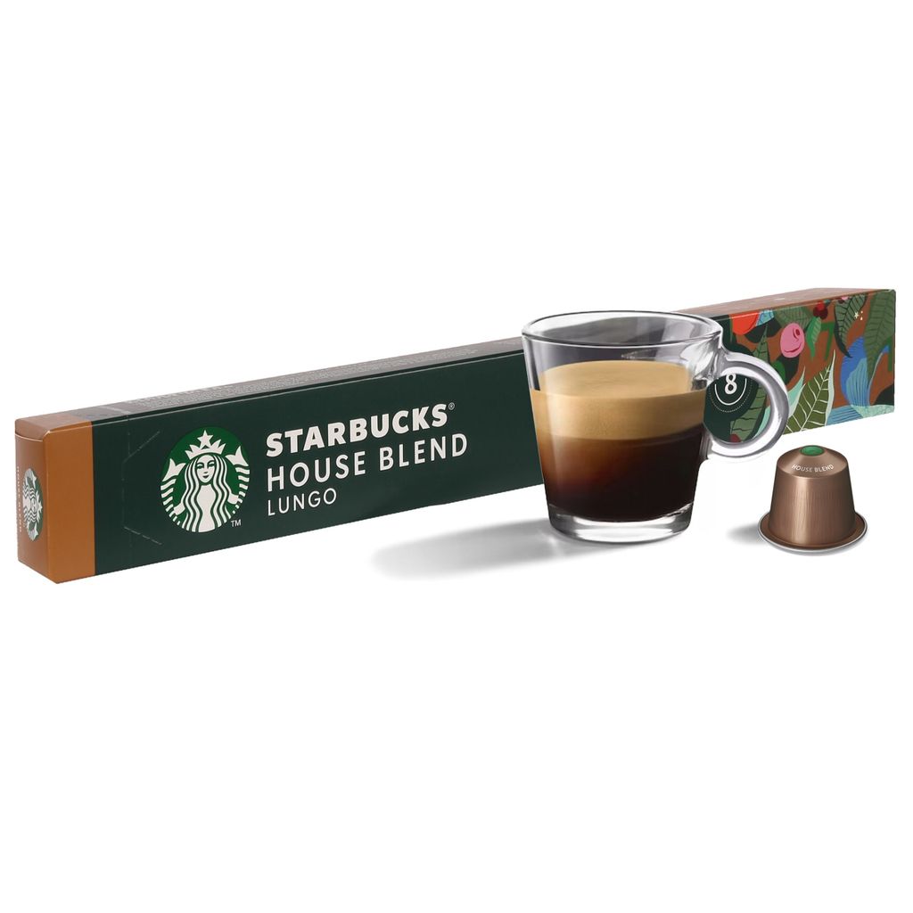 

Кофе STARBUCKS House Blend Lungo в капсулах, совместимый с Nespresso, 10 капсул sarcia.eu