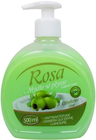 Жидкое мыло антибактериальное Оливковое, 500 мл Rosa