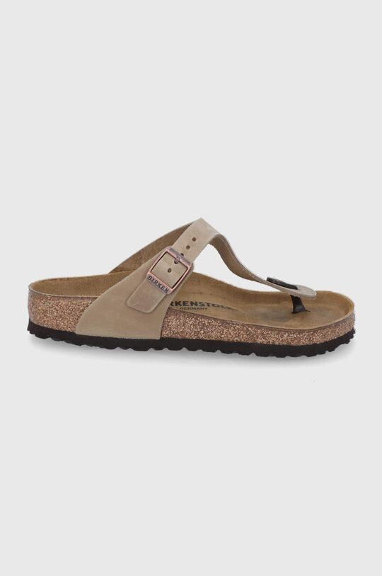 

Шлепанцы Gizeh из нубука Birkenstock, коричневый
