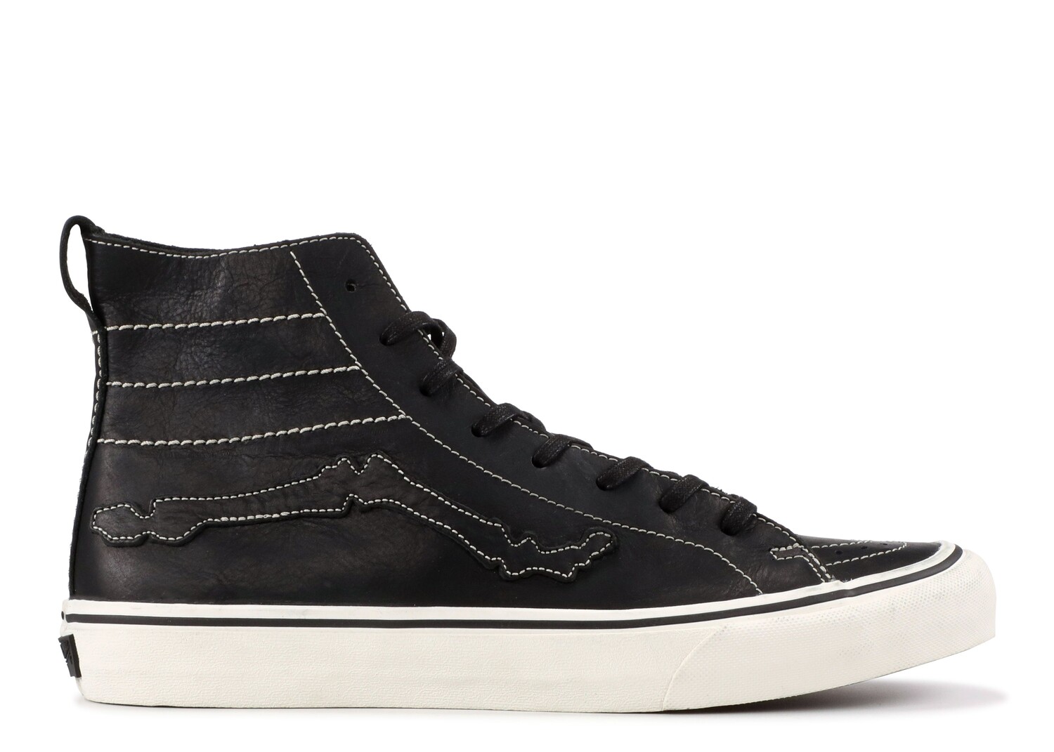 

Кроссовки Vans Blends X Sk8-Hi Decon Lx 'Black Bones', черный