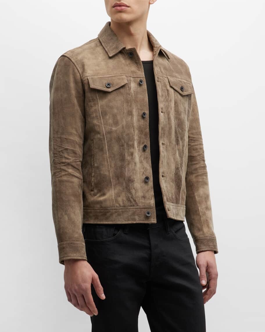 

Мужская кожаная куртка Andrew Trucker John Varvatos