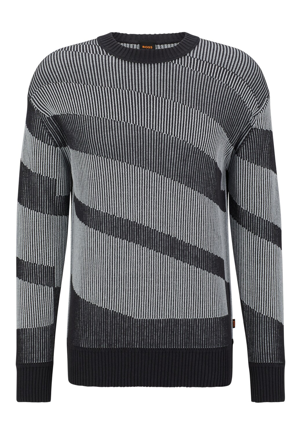 

Свитер BOSS ARACE Relaxed Fit, темно-серый