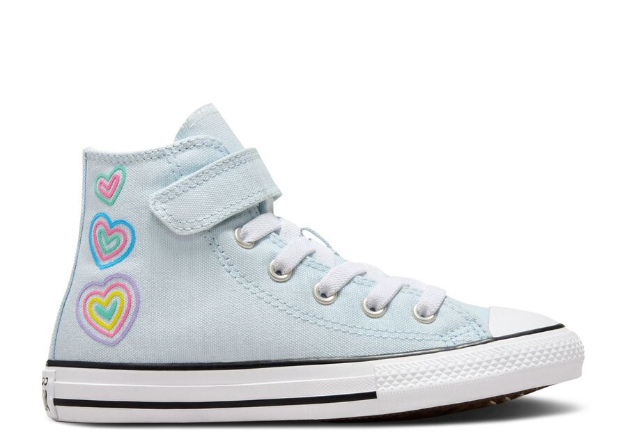 

Кроссовки Converse Chuck Taylor All Star EasyOn High PS, цвет Heart Patch