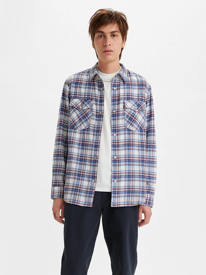 

Рубашка Levi´s Relaxed fit, цвет blau/weiß