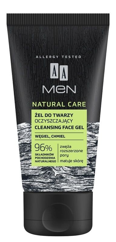 

AA Men Natural Care гель для умывания лица, 150 ml