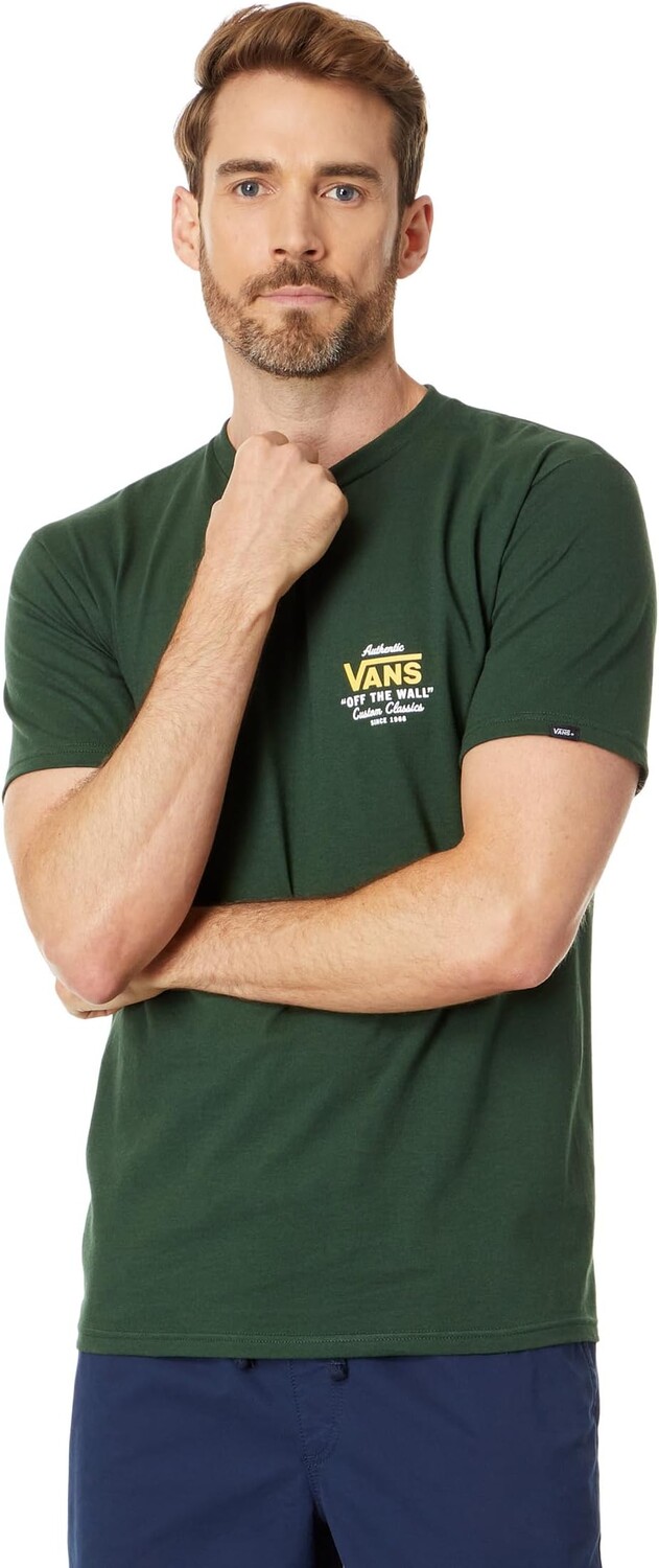 

Классическая футболка с короткими рукавами Holder St. Vans, цвет Mountain View/Gold Fusion