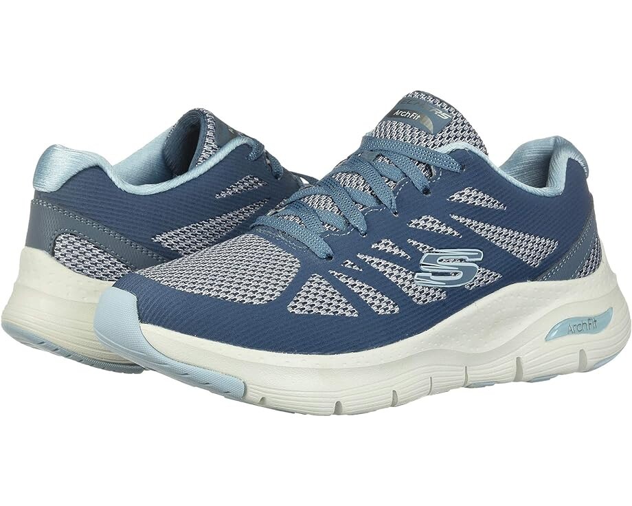 

Кроссовки SKECHERS Arch Fit, цвет Navy/Light Blue