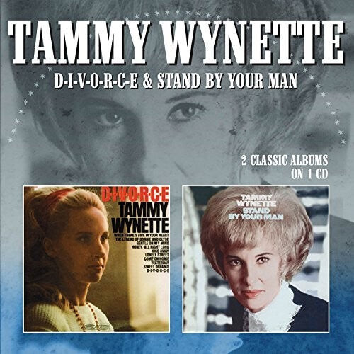 

CD диск Wynette, Tammy: D-I-V-O-R-C-E / Stand By Your Man