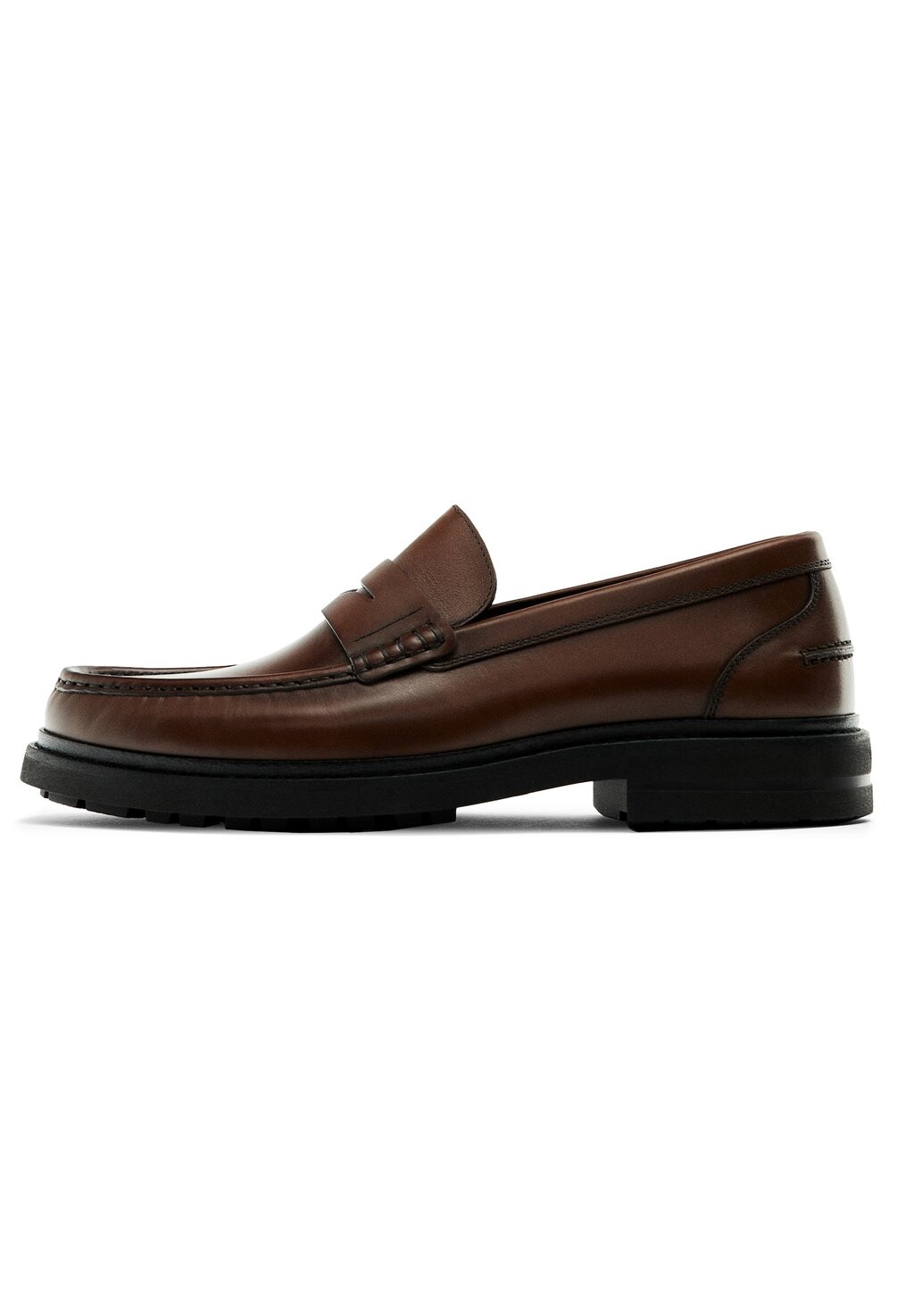 

Смарт-слипоны Massimo Dutti, цвет brown