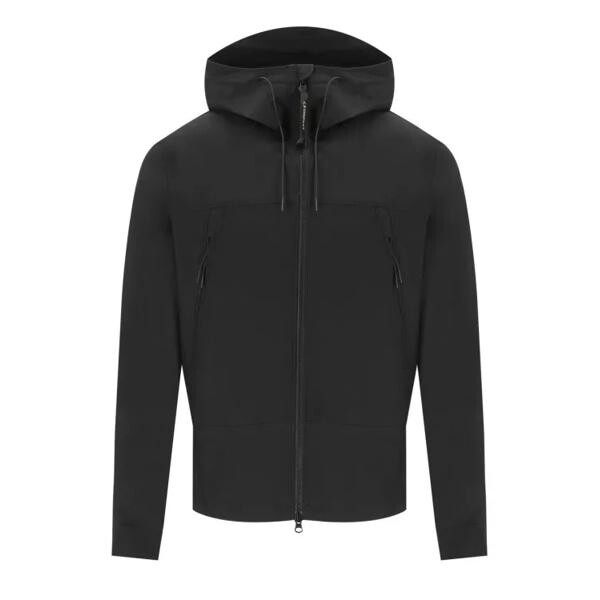 

Пальто c.p. shell-r goggle hooded jacket Cp Company, черный