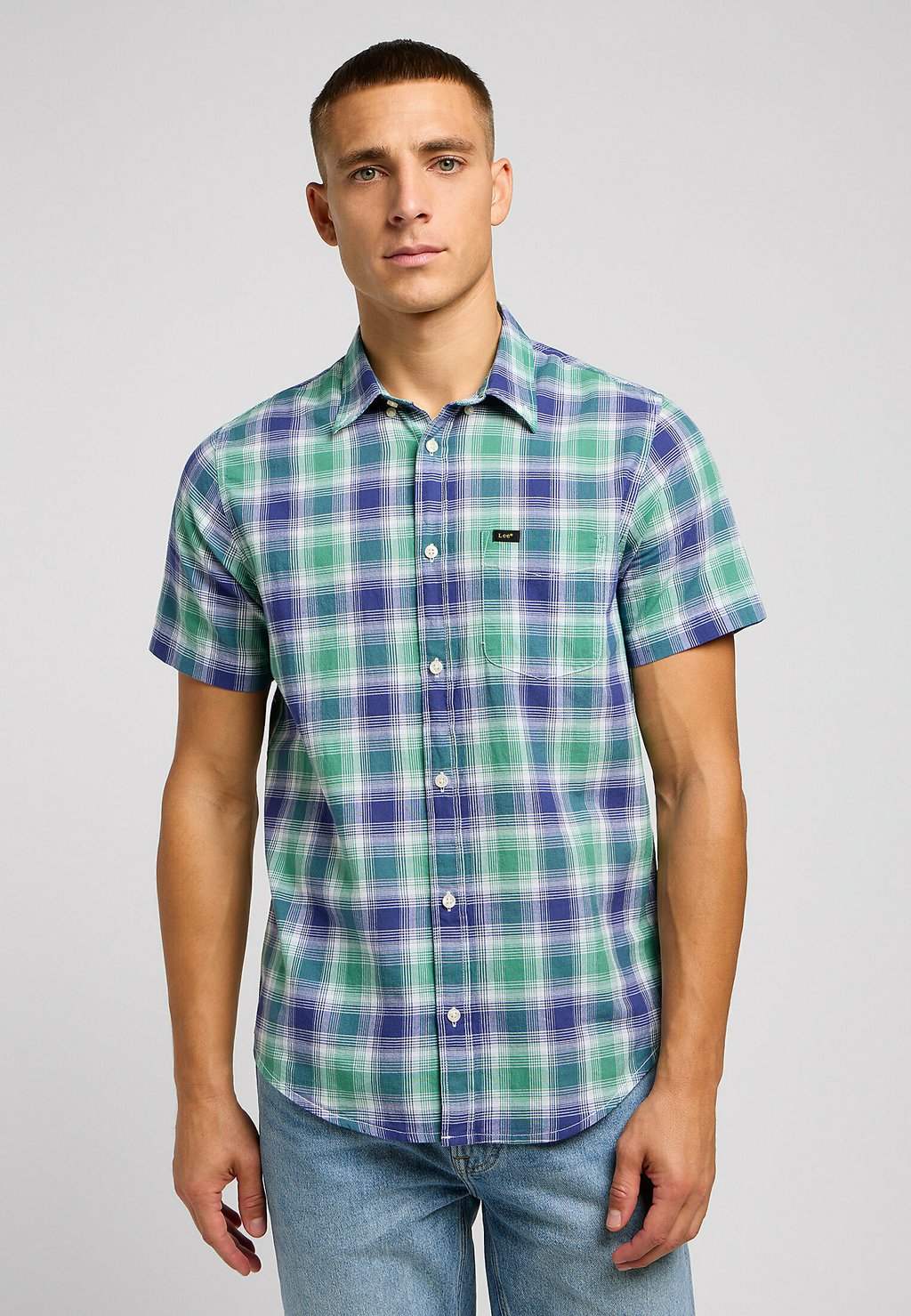 Рубашка Lee, цвет dandy green цена и фото